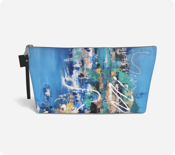 Product Image for  The Sidekick Pouch – Blue Abstraction